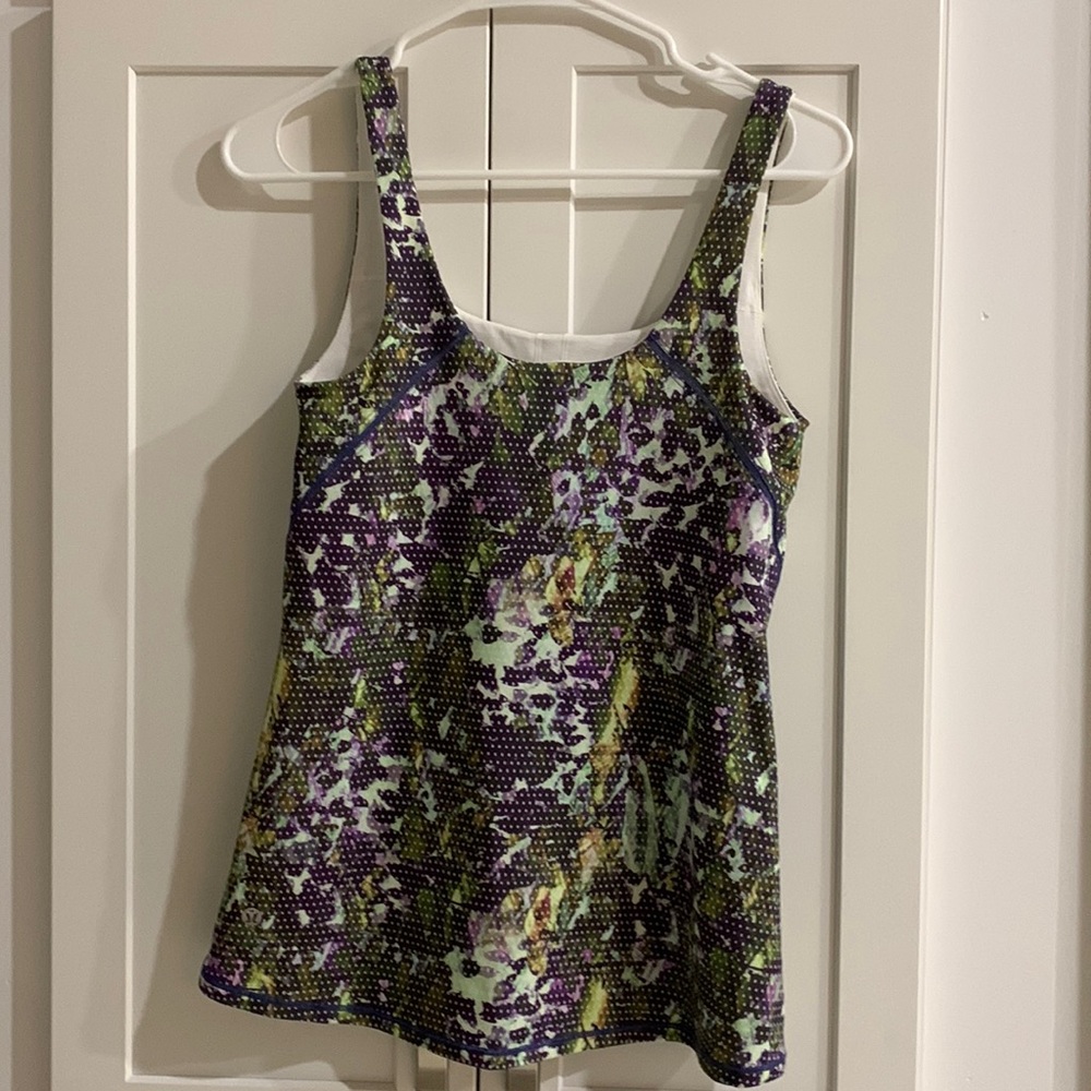 Tank top with built in bralet